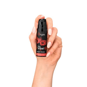 Orgie Sexy Vibe! Hot Instant Vibrating Sensation. The Warming. Kissable arousal intimate gel buy at LoveisLove U4Ria Singapore