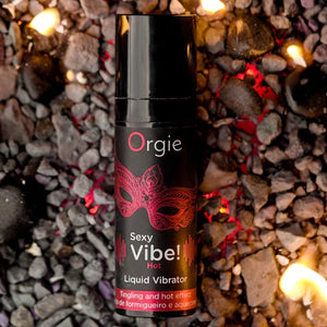 Orgie Sexy Vibe! Hot Instant Vibrating Sensation. The Warming. Kissable arousal intimate gel buy at LoveisLove U4Ria Singapore