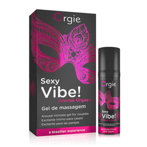 Orgie Sexy Vibe Intense Orgasm Arousal Gel 15 ML 0.5 FL OZ  Buy in Singapore LoveisLove U4ria 
