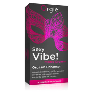 Orgie Sexy Vibe Intense Orgasm Arousal Gel 15 ML 0.5 FL OZ  Buy in Singapore LoveisLove U4ria 