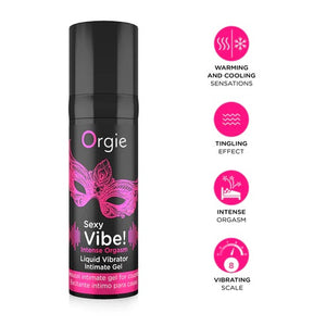 Orgie Sexy Vibe Intense Orgasm Multiple Sensation Liquid Vibrator Strong Arousal Gel buy at LoveisLove U4Ria Singapore