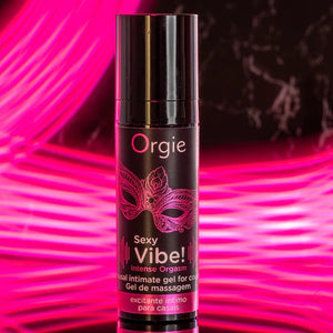 Orgie Sexy Vibe Intense Orgasm Multiple Sensation Liquid Vibrator Strong Arousal Gel buy at LoveisLove U4Ria Singapore