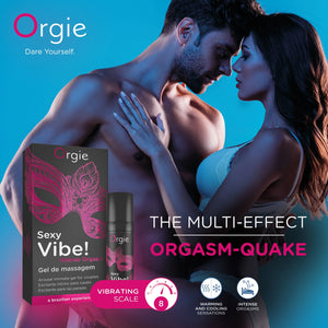 Orgie Sexy Vibe Intense Orgasm Multiple Sensation Liquid Vibrator Strong Arousal Gel buy at LoveisLove U4Ria Singapore