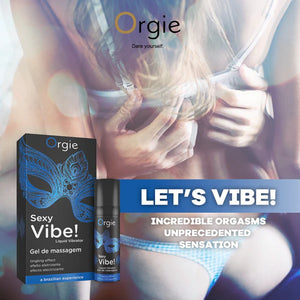 Orgie Sexy Vibe Liquid Vibrator Tingling Gel