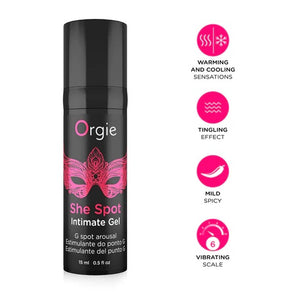 Orgie She Spot G-Spot Arousal Intimate Gel buy at LoveisLove U4Ria Singapore