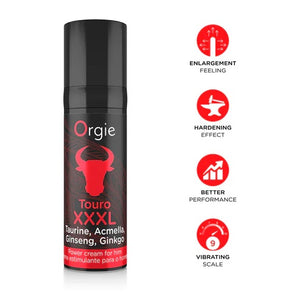 Orgie Touro XXXL Power Cream For Him Erection Enhancer and Enlarger Cream buy at LoveisLove U4Ria Singapore