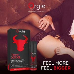 Orgie Touro XXXL Power Cream For Him Erection Enhancer and Enlarger Cream buy at LoveisLove U4Ria Singapore