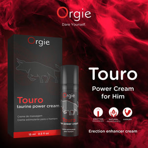 Orgie Touro Taurine Power Cream 15ml 0.5 fl oz