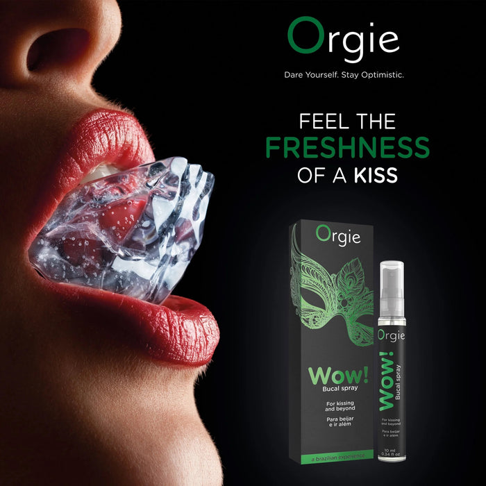 Orgie Wow! Bucal Kissing and Blowjob Arousal Spray 10ml (Video Demo)