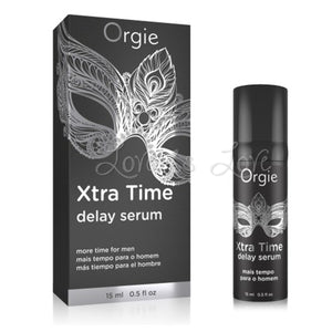 Orgie Xtra Time Delay Serum 15 ml 0.5 FL OZ Buy in Singapore U4ria LoveisLove