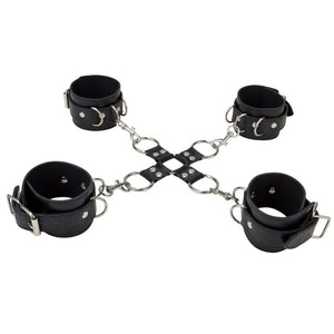 Ouch Leather Hand and Leg Cuffs buy in singapore LoveisLove U4ria