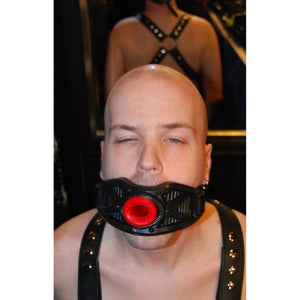 Oxballs Black Guard Gag with Strap and Red Insert buy in Singapore LoveisLove U4ria