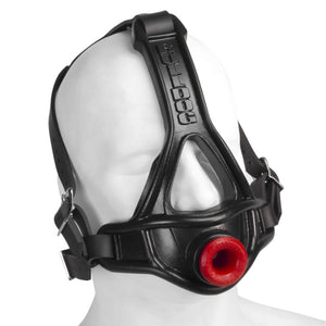 Oxballs Bulldog Silicone Head Harness Gag Black/Red  buy in Singapore LoveisLove U4ria