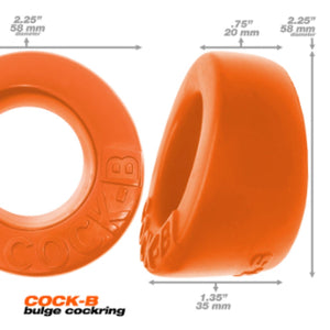 Oxballs Cock-B Liquid Platinum Silicone Bulge Cockring Black or Purple OX-1921 love is love buy sex toys in singapore u4ria loveislove