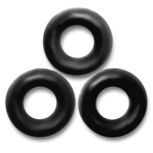 Oxballs Fat Willy 3-Pack Jumbo Cockring Black or Clear or Space Blue OX-3065 Cock Rings - Oxballs C&B Toys buy sex toys in singapore u4ria loveislove