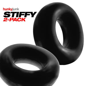 Oxballs Hunkyjunk Stiffy 2-Pack C-Rings Tar Ice HUJ-126 love is love buy sex toys in singapore u4ria loveislove