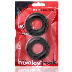 Oxballs Hunkyjunk Stiffy 2-Pack C-Rings Tar Ice HUJ-126 love is love buy sex toys in singapore u4ria loveislove