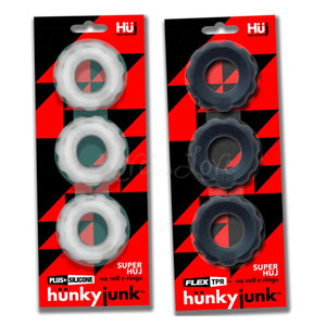 Oxballs Hunkyjunk Super Huj 3-Pack No Roll Cockrings love is love buy sex toys singapore u4ria