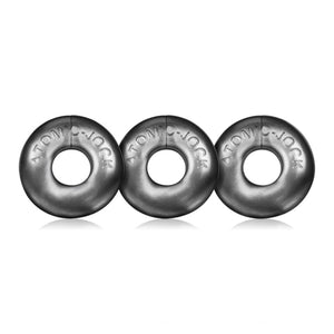 Oxballs Ringer 3-pack Cock Ring OX-1324 in Black or Steel or Clear buy in Singapore LoveisLove U4ria