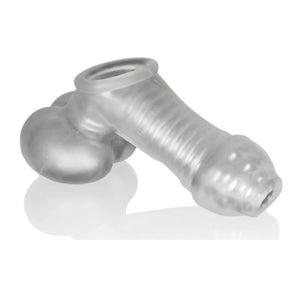 Oxballs Sackjack Wearable Jack-Off Sheath Sheath Clear Frost or Steel