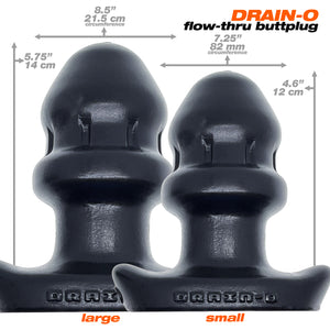 Oxballs Drain-O Liquid Platinum Silicone Flow-Thru Plug Small or Large Ox-1930