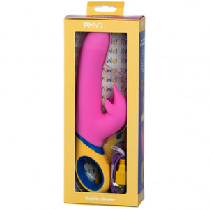 PMV20 Copy Dolphin Vibrator Silicone Pink love is love buy sex toys in singapore u4ria loveislove