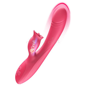 Paloqueth 7 Modes Pulsating G-Spot Rabbit Vibrator with Clitoris Stimulator buy in Singapore LpveisLove U4ria