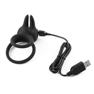 Paloqueth Remote Control Rabbit Double Rechargeable Cock Ring buy in Singapore Loveislove U4ria