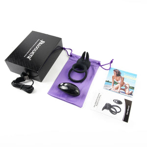 Paloqueth Remote Control Rabbit Double Rechargeable Cock Ring buy in Singapore Loveislove U4ria