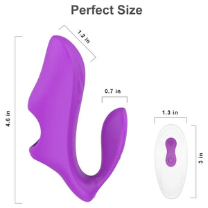 Paloqueth Remote Control Dual G-Spot & Clitoral Stimulation Finger Vibrator buy in Singapore LoveisLove U4ria
