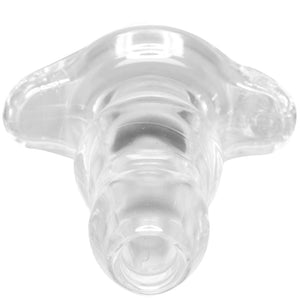 Perfect Fit Double Tunnel Plug Black or Clear