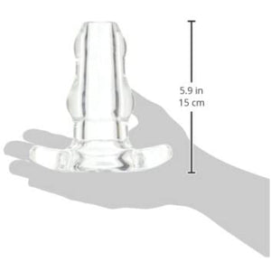 Perfect Fit Double Tunnel Plug Black or Clear