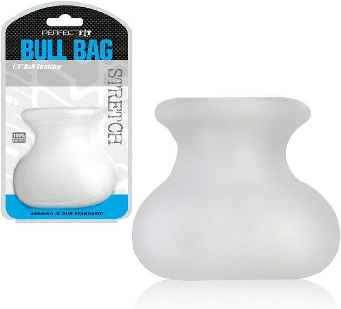 Perfect Fit Bull Bag Ball Stretcher Clear 0.75 Inch or 1.5 Inch