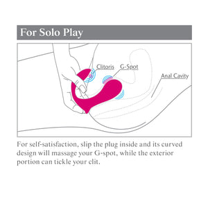 Pipedream 3Some Myself and Us Double Ecstasy Silicone Vibrator Pink Buy in Singapore LoveisLove U4Ria 