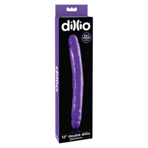 Pipedream Dillio 12 Inch Double Dong Purple Buy in Singapore LoveisLove U4Ria 