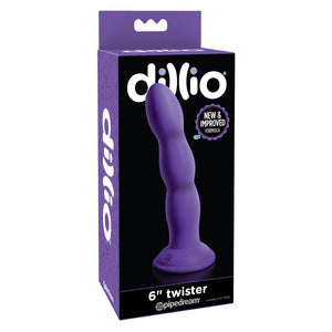 Pipedream Dillio 6 Inch Twister Dildo Purple Buy in Singapore Loveislove U4Ria 