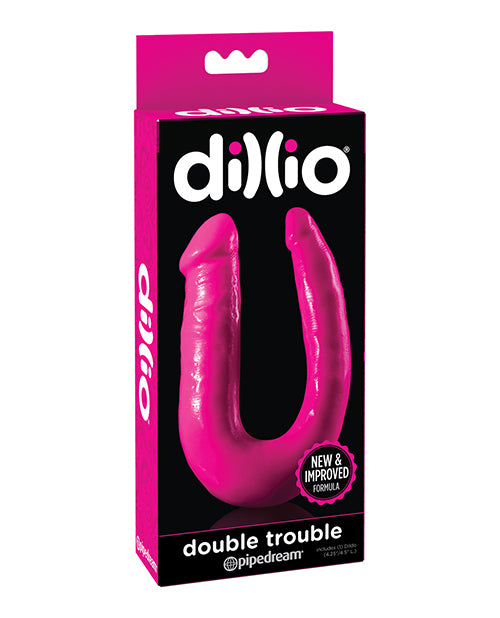 Pipedream Dillio Double Trouble Pink