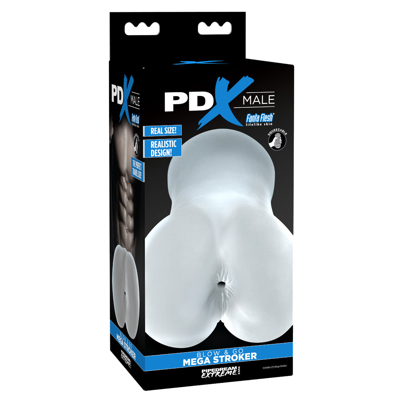Pipedream PDX Male Blow & Go Mega Stroker (Limited Period Sale) Love is Love Pipedream PDX Male Blow & Go Mega Stroker (Limited Period Sale) Love is Love