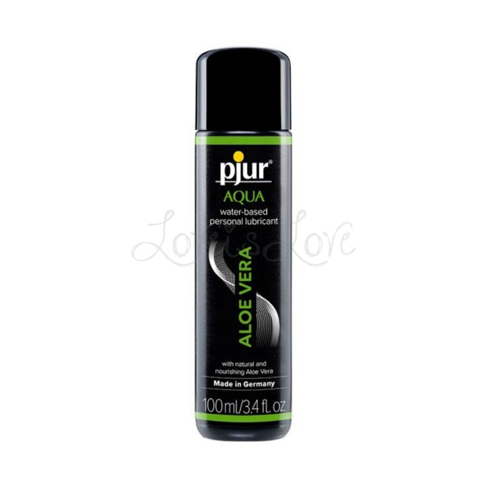 Pjur Aqua Aloe Vera Water Based Lubricant 100 ml / 3.4 fl oz
