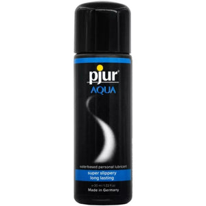 Pjur Aqua Water-based Lubricant 30 ml or 100 ml or 250 ml or Natural-Based 100 ML