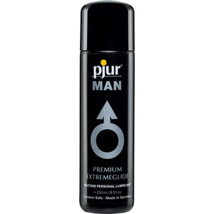 Pjur Man Silicone Based Personal Lubricant Premium Extreme Glide 30 ML 1 FL OZ or 100 ML 3.4 FL OZ or 250 ML 8.4 FL OZ love is love buy sex toys in singapore u4ria loveislove