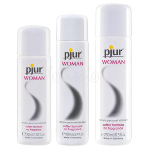 Pjur Woman Bodyglide Silicone Lubricant 30 ML 1 FL OZ or 100 ML 3.4 FL OZ or 250 ML 8.4 FL OZ  love is love buy sex toys in singapore u4ria loveislove