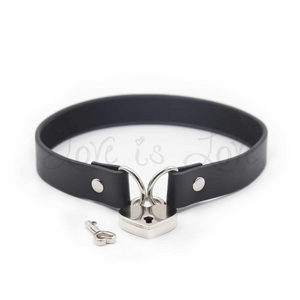 Ple'sur Collar Heart Lock Connector Neck Collar With Key Buy In Singapore LoveisLove U4ria