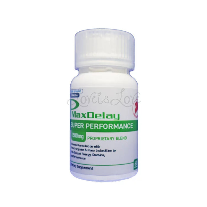 Nano Pmax Delay Formula Super Performance 60 Capsule (New Effective Improved Formula With Nano Ingredients)