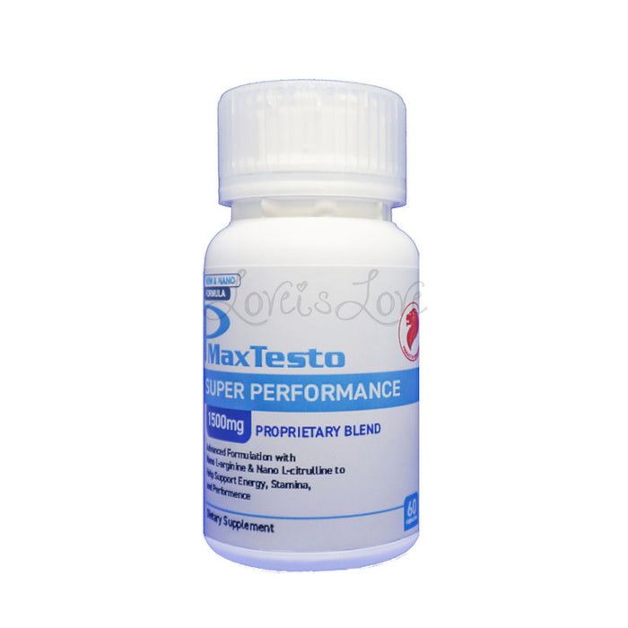 Nano Pmax Testo Super Performance 60 Capsule (New Effective Improved Formula With Nano Ingredients)