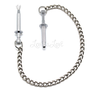 RIM 8035 Rimba Extreme Claw Nipple Clamps with Chain Buy in Singapore LoveisLove U4Ria 