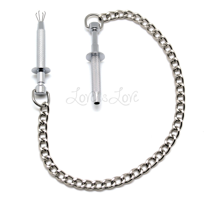 Rimba Extreme Claw Nipple Clamps with Chain RIM 8035