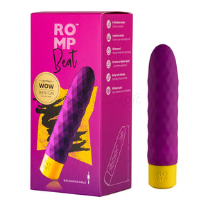 ROMP Beat Rechargeable Silicone Ribbed Classic Vibrator buy in Singapore LoveisLove U4ria