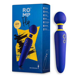 ROMP Flip Body Wand Massager Blue buy in Singapore LoveisLove U4ria