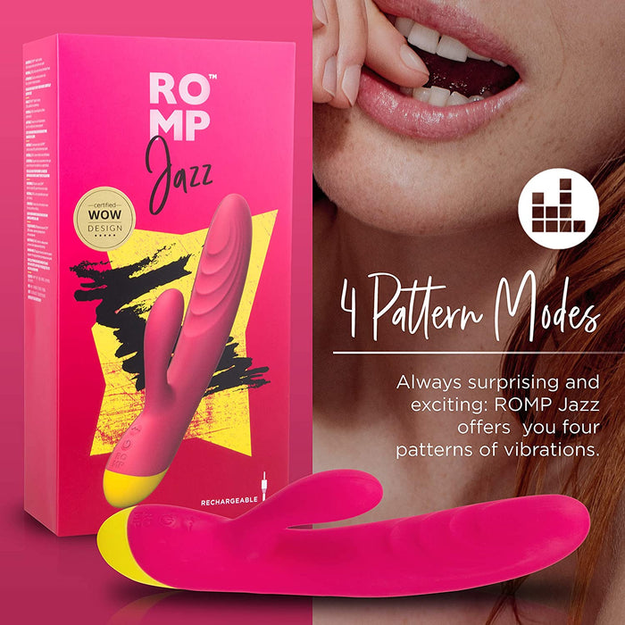 ROMP Jazz Rabbit Vibrator Berry